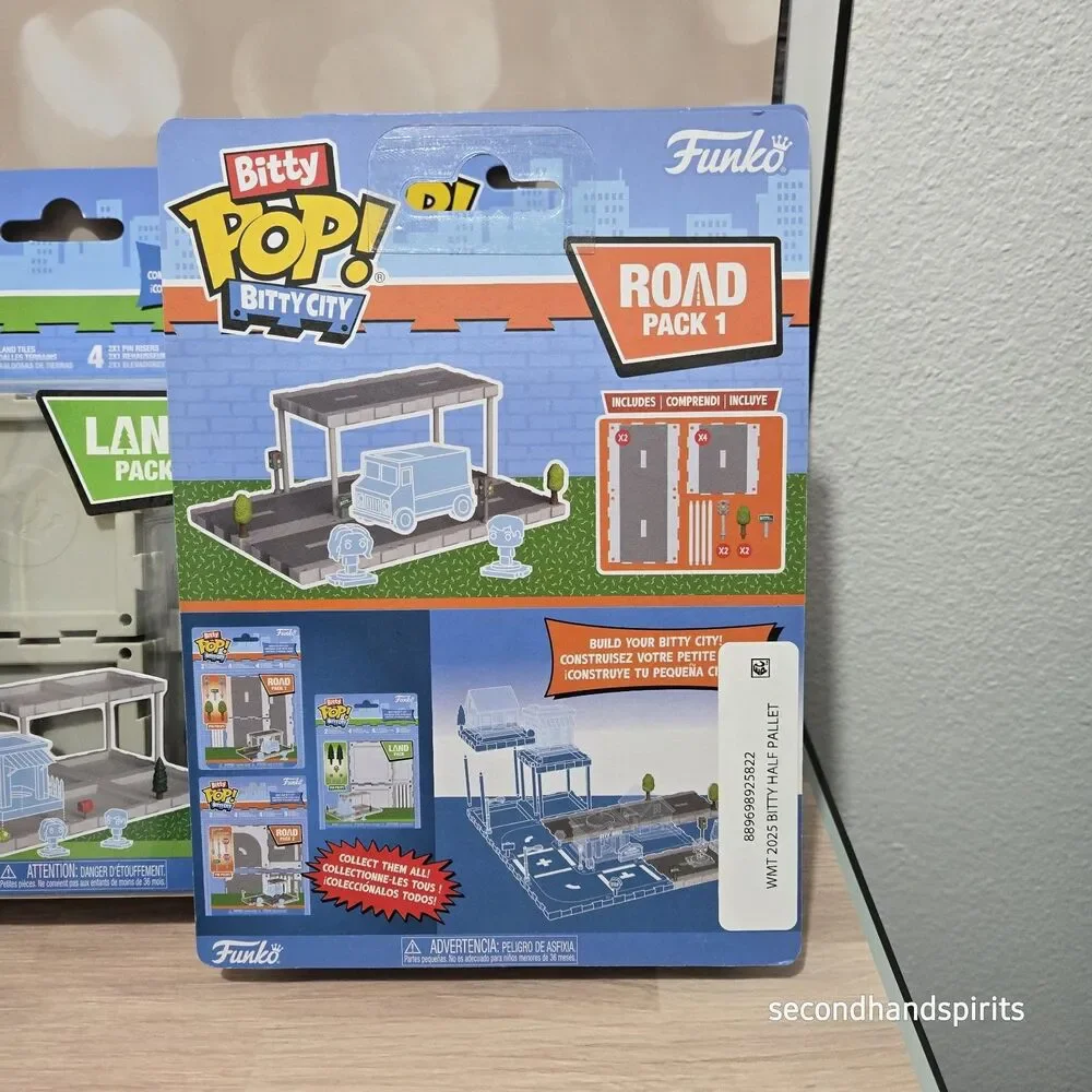 Funko Bitty City: Road Pack 1 & 2 /plus  Land Pack